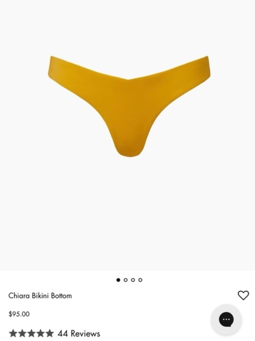 ONIA
The Chiara Bikini Bottom
in Burnt Sun
Size Medium NWT 154 - Picture 4 of 10